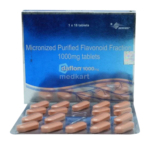 daflon 1000mg tablet 18's